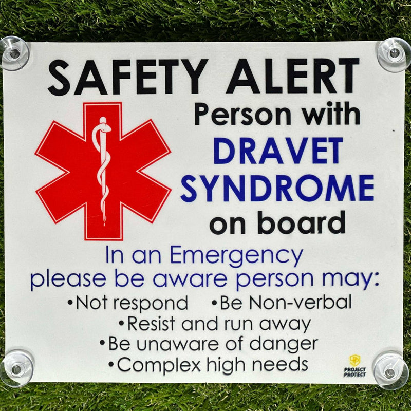 Safety Alert - Person with Dravet Syndrome