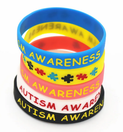 Autism Awareness Silicone Wristbands