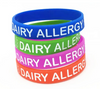 Dairy Allergy Silicone Wristband