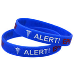 Alert Epilepsy Silicone Wristband