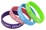 Alert Epilepsy Kids Silicone Wristband