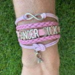 Cancer Sucks Awareness Bracelet