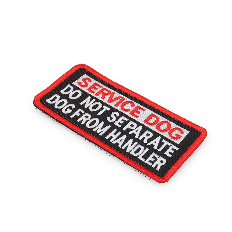 Dog Pet Tag - Service Dog Do not separate from handler sign