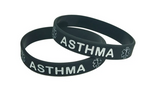 Medical Asthma Silicone Wristband