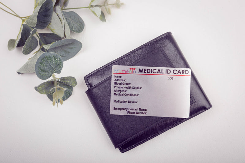 Medical ID Wallet Card