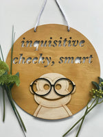 Monkey with Glasses - Fun, Funky, Wall Decor