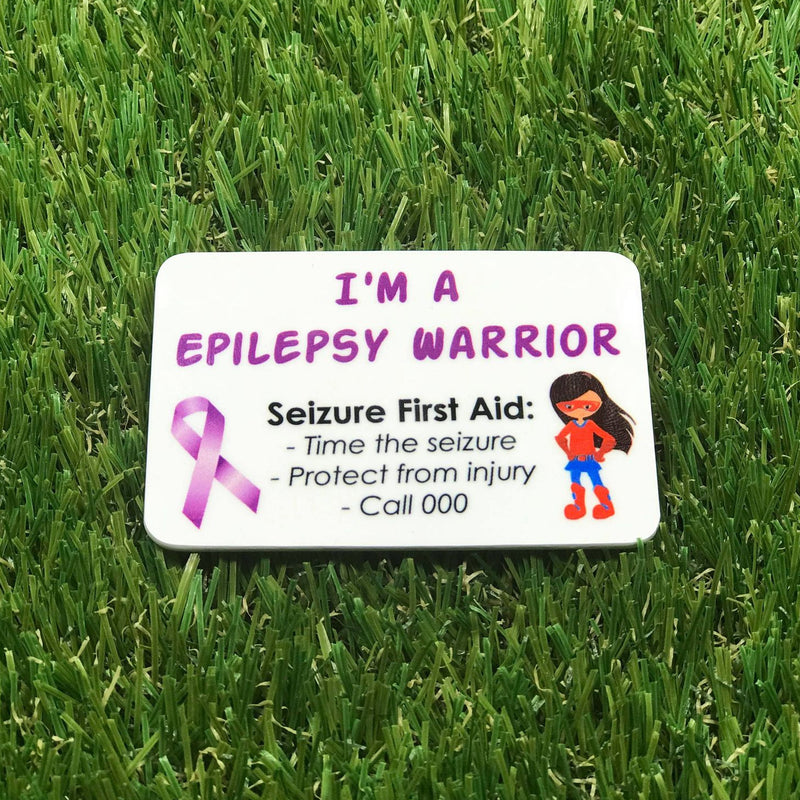 Epilepsy Warrior Badge