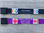 Medical Wristband - Allergy Wristband - Adventure Series - D.I.Y. Wording (Full Colour Design)