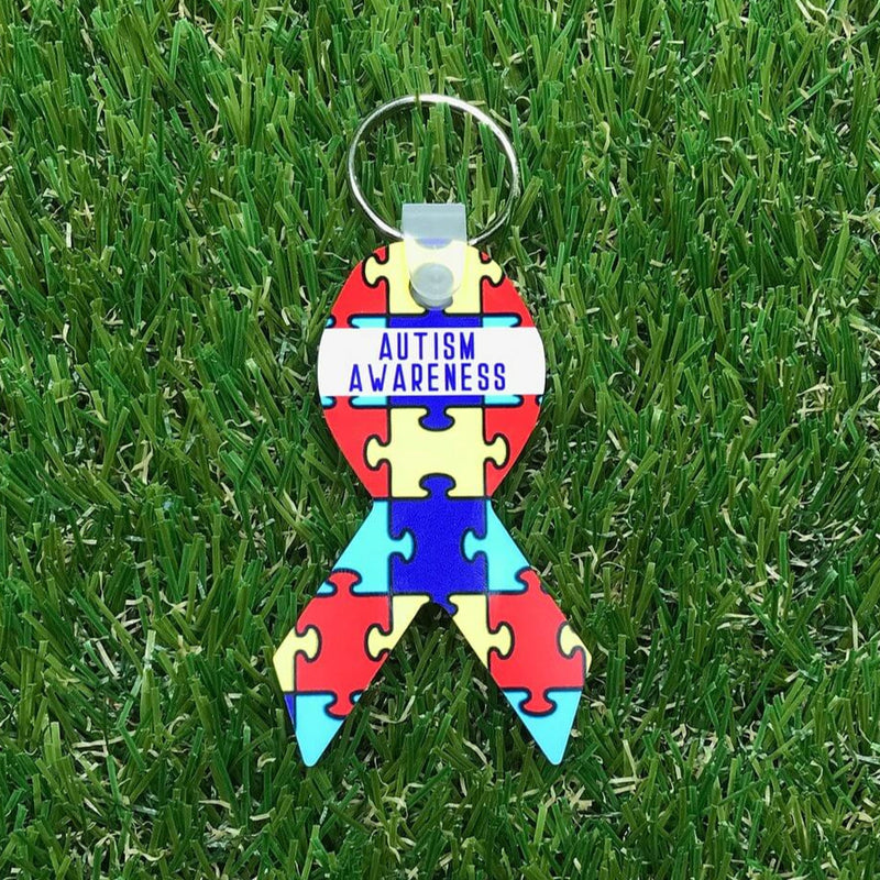 Autism Awareness key ring