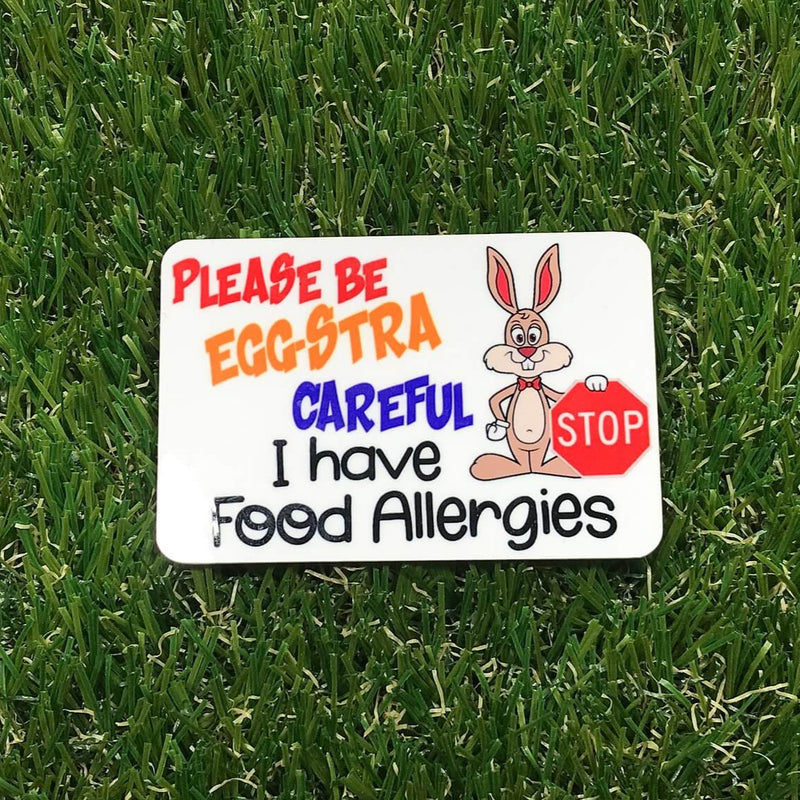 Easter - Eggstra Careful Badge