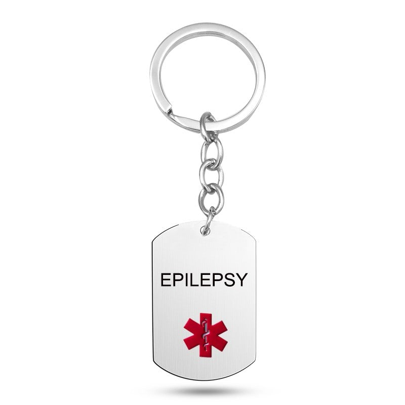 Epilepsy Keyring (Single Sided)
