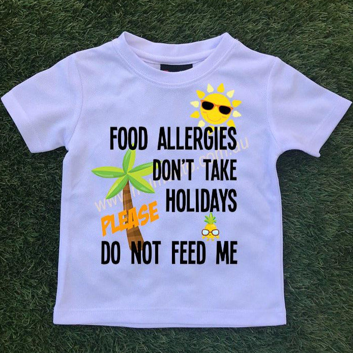 Allergy Alert T-Shirt - Holiday T-Shirt