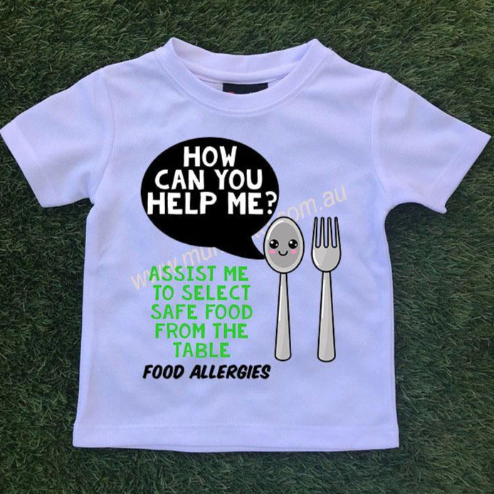 Allergy Alert T-Shirt - How can you help me?