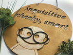 Monkey with Glasses - Fun, Funky, Wall Decor