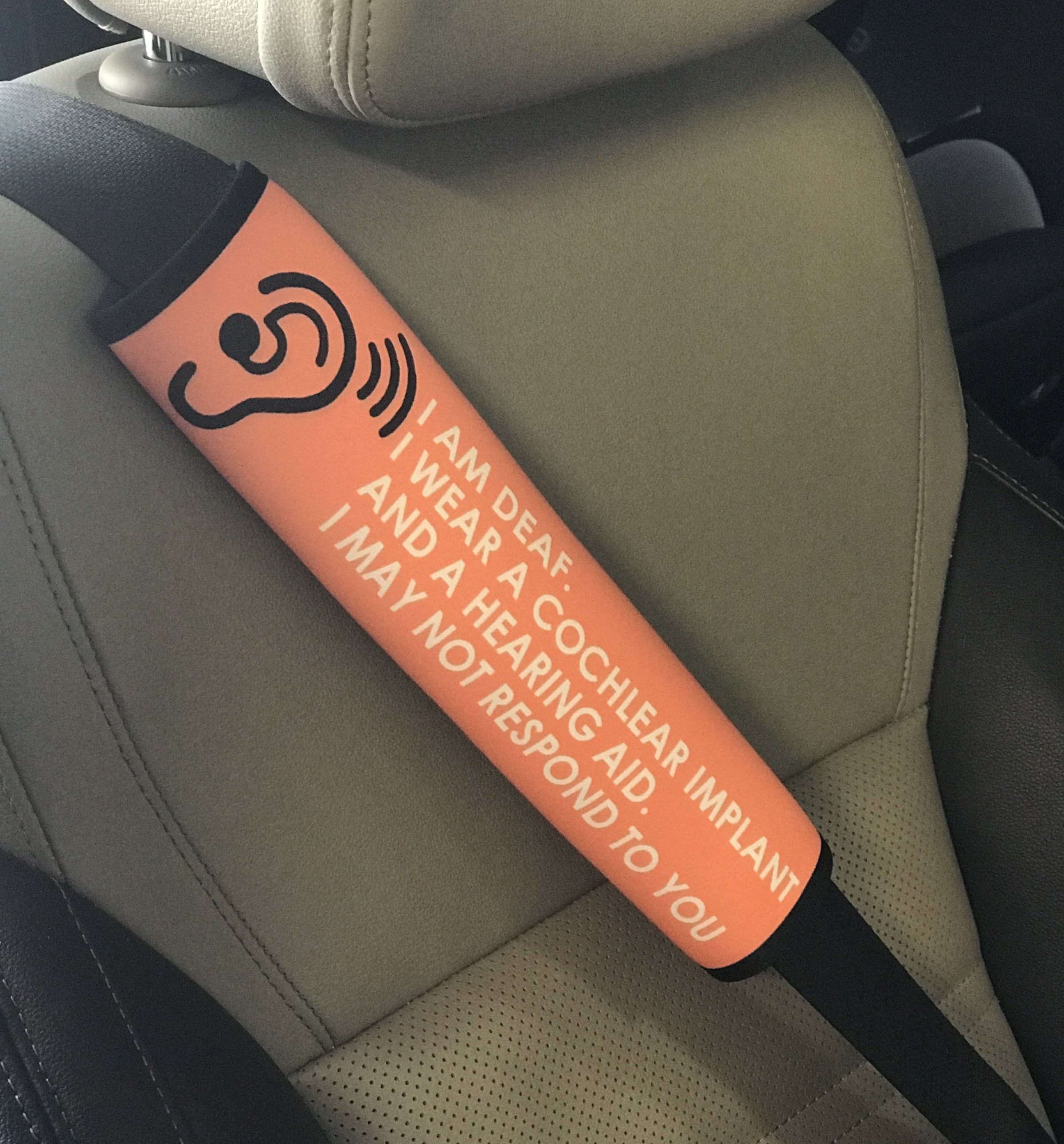 Medical Seat Belt Cover (Left Symbol Full Colour) - D.I.Y wording – Project  Protect
