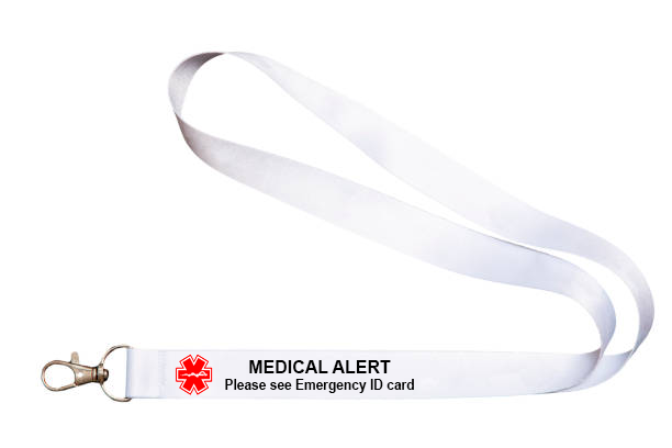 Medical Alert Lanyard - See Emergency ID Card