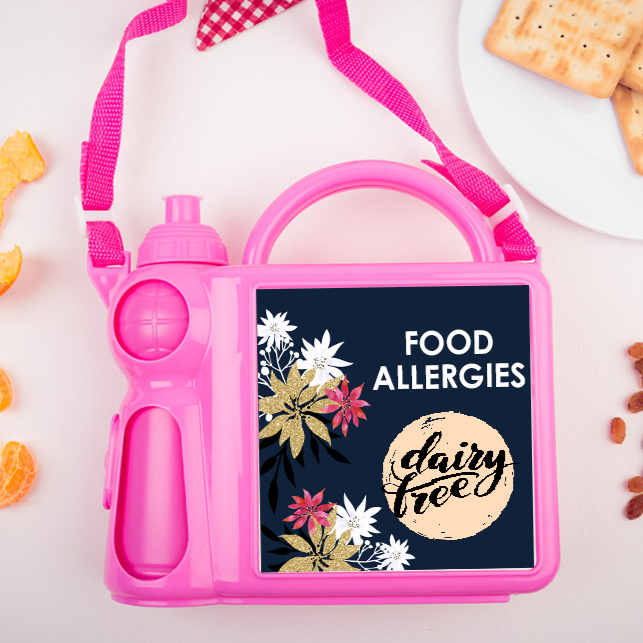 Allergy Lunchbox with Bottle - Personalised