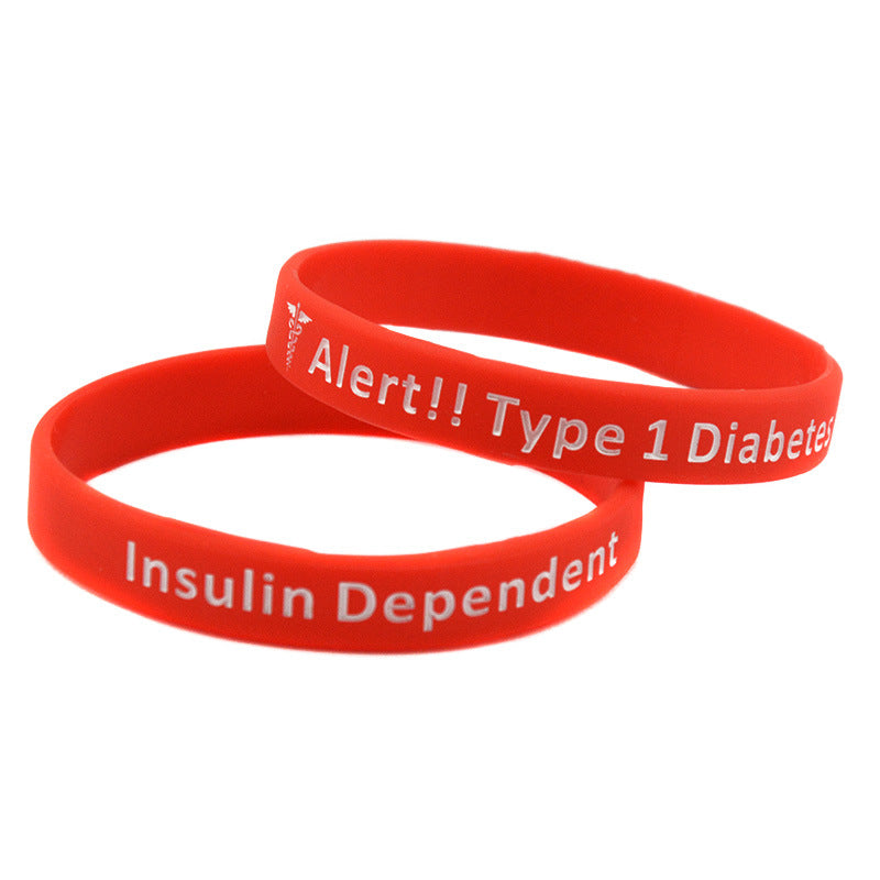 Type 1 Diabetes Silicone Wristband