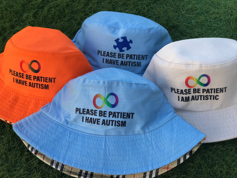 Autism Bucket Hat (Blue, Cream and Orange only)