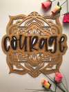 Courage - Room Decor