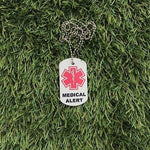CUSTOM LIVE VIEW - Medical and Allergy Dog Tag (2 Sided)
