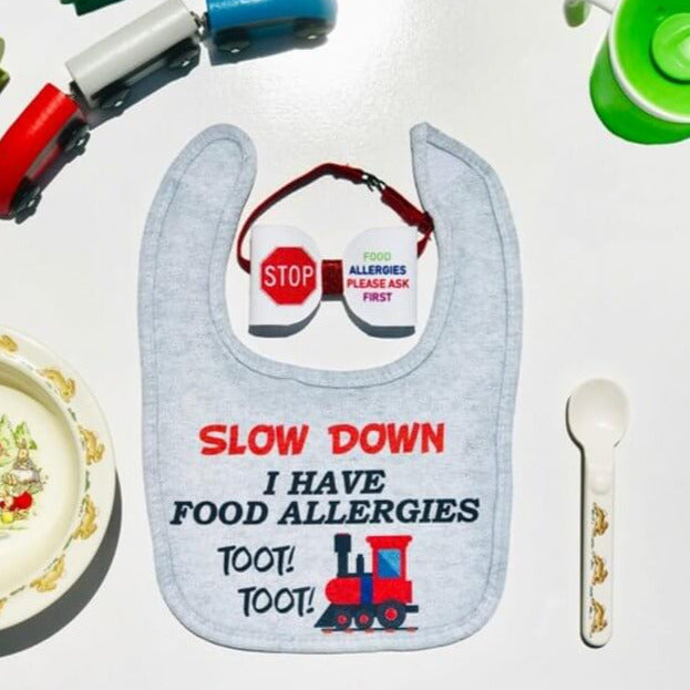Slow Down - Food Allergy Bib