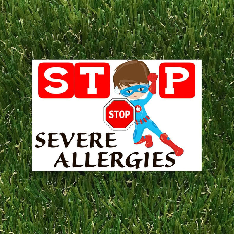 Allergy Badge - Superboy Severe Allergies